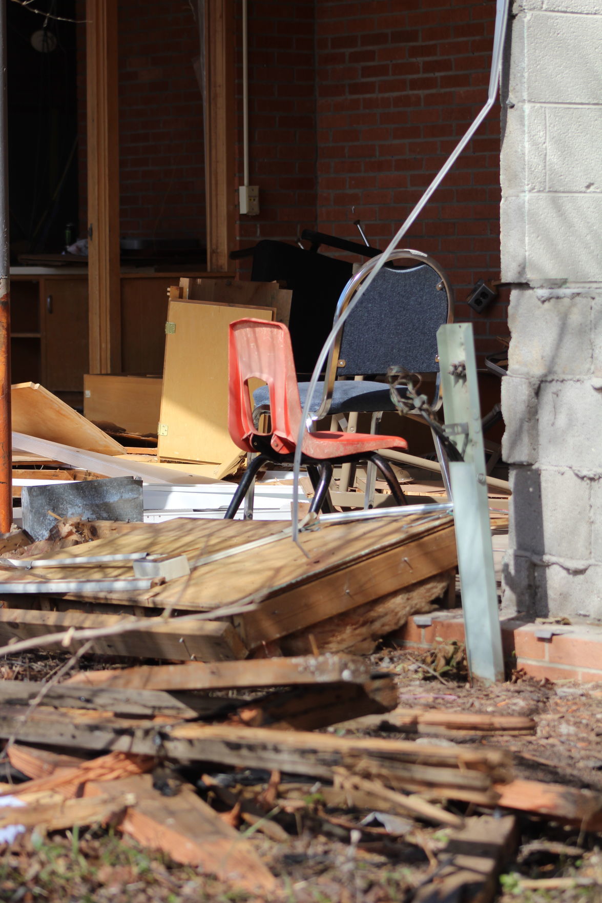 Wind Point Elementary demolition